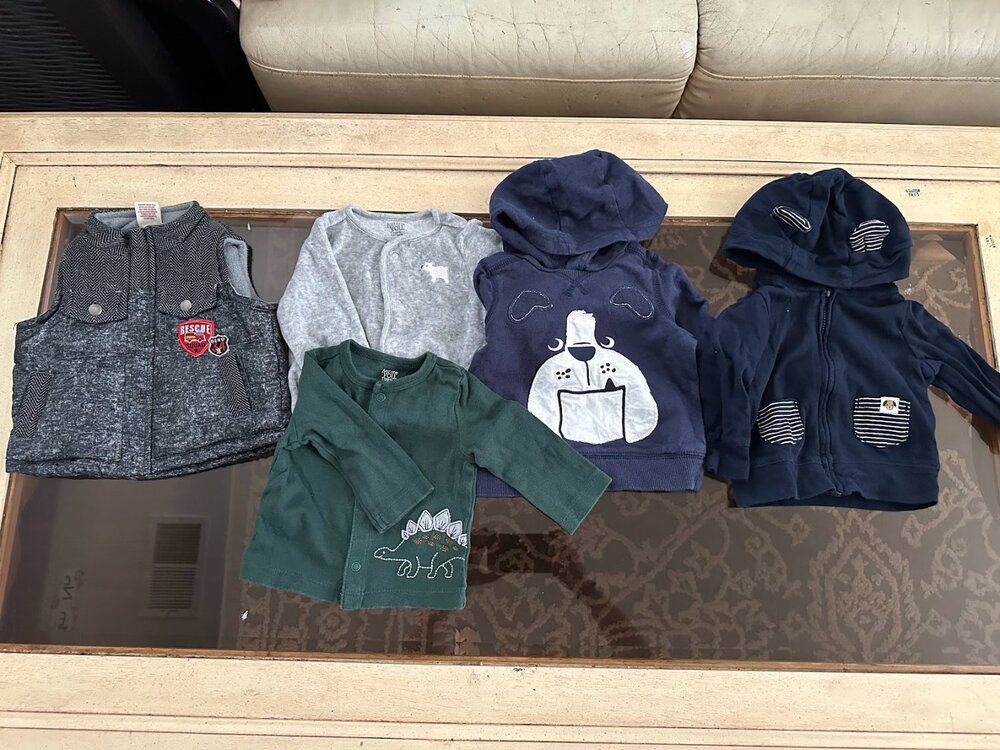 Bundle of Boys Sweaters 3 Months - Hoodies & Vest